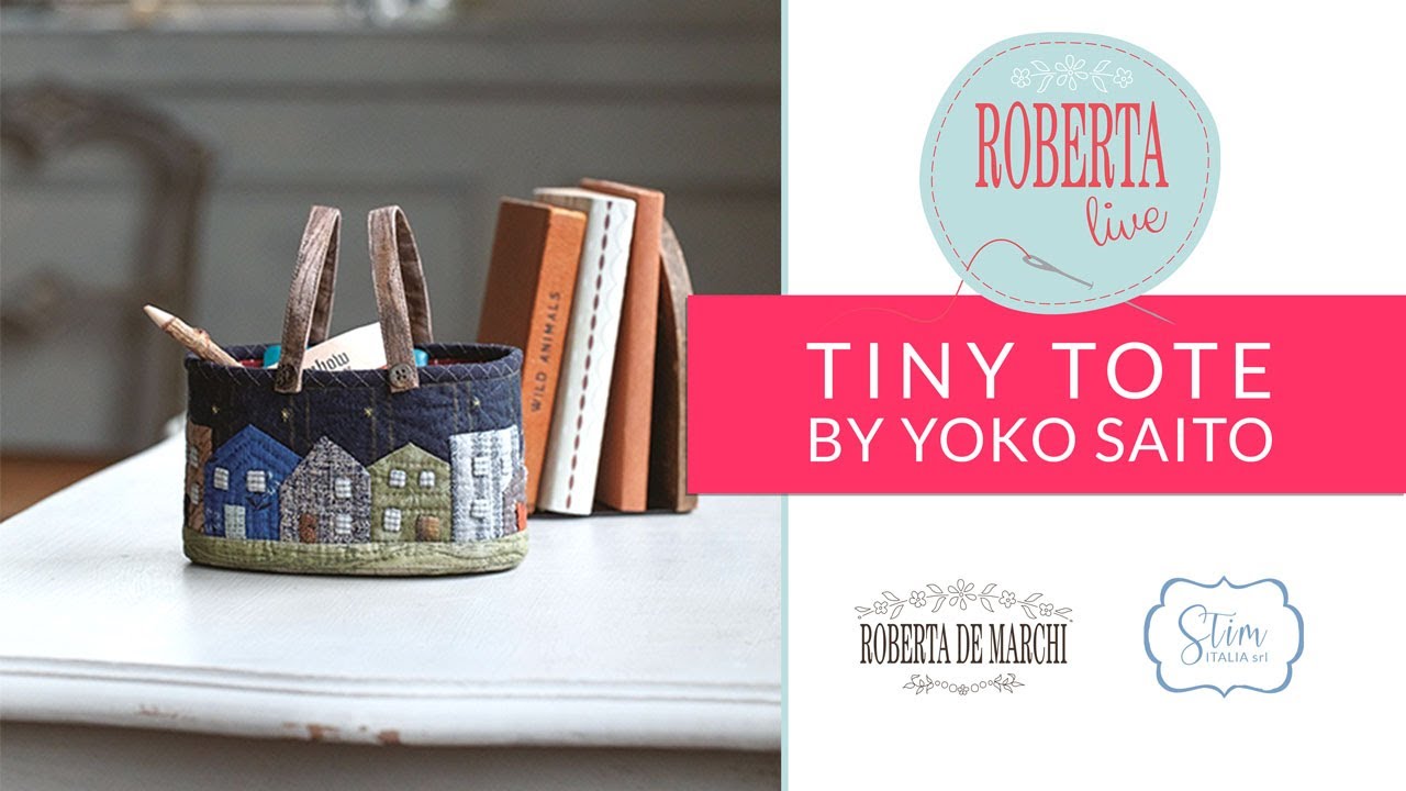 👜 Tiny Tote di Yoko Saito 🌷 Roberta Live Pomeriggio