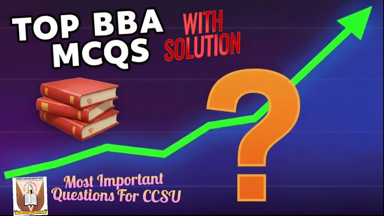 Arithmetic aptitude MCQ questions for BBA #bba #bbamcq