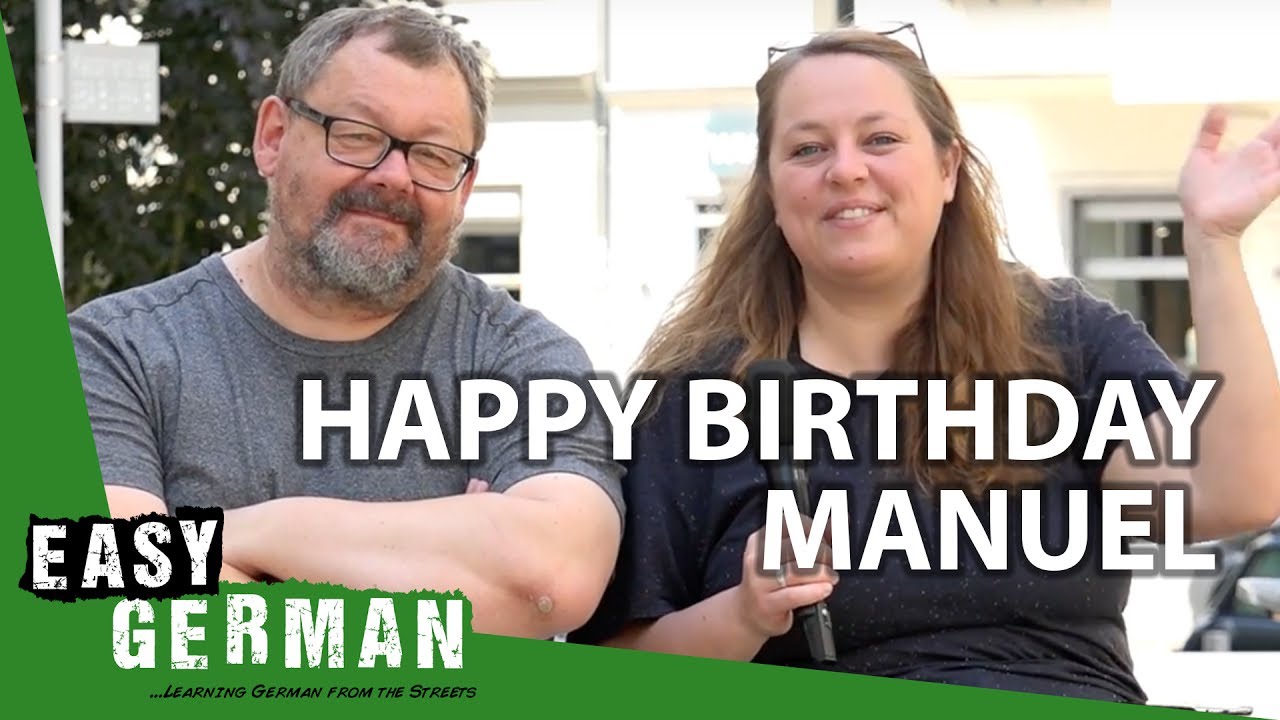 Happy Birthday Manuel 😃