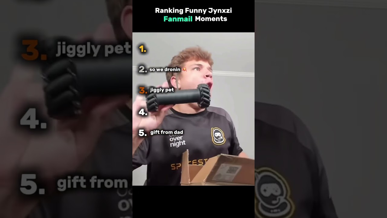 Ranking Funny Jynxzi Fanmail Moments