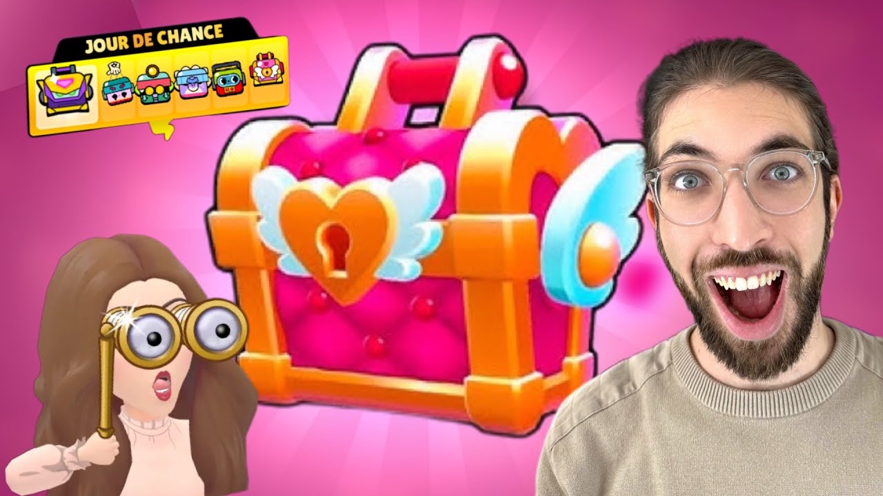 GROS PACK OPENING pour ce JOUR DE CHANCE XXL sur BRAWLSTARS ! (spoil : on est chanceux)