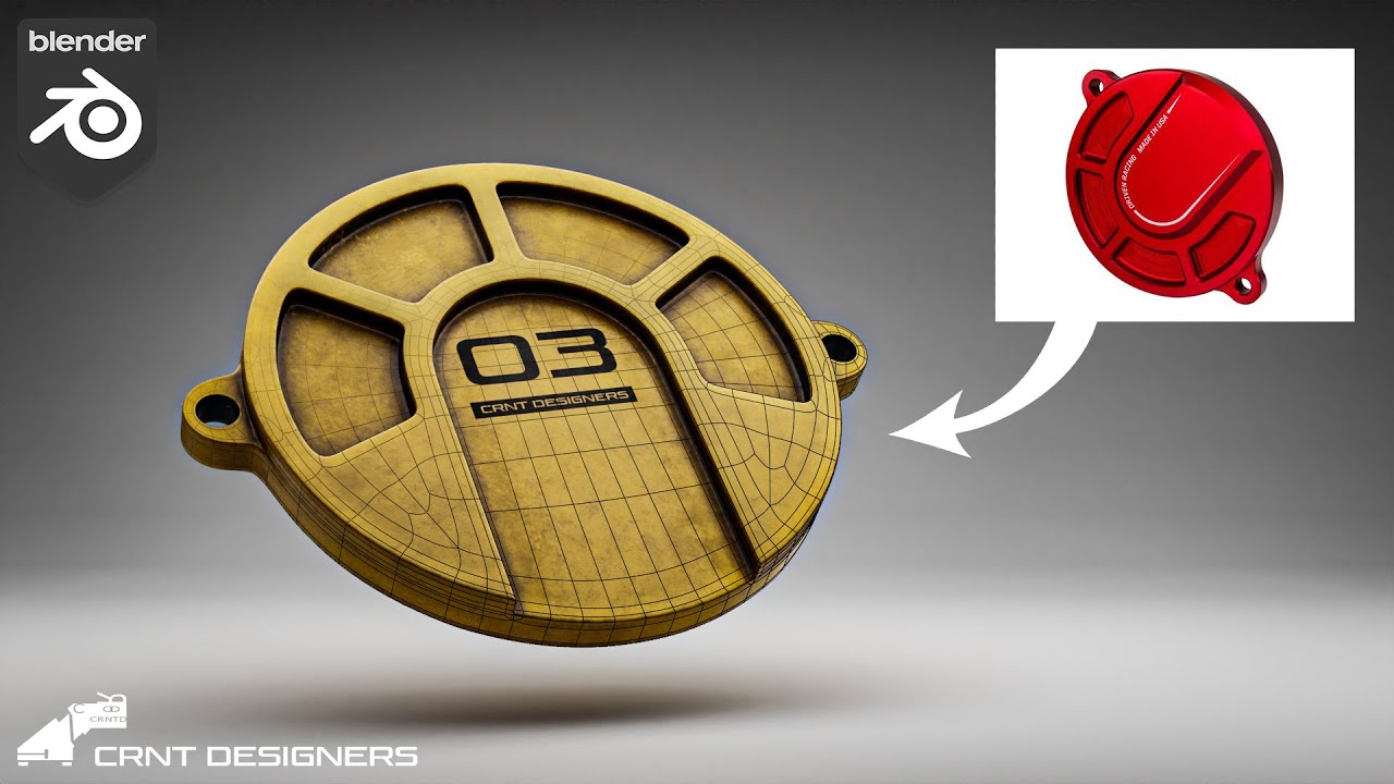 NH7 _ how to model this hard surface design _ blender modeling