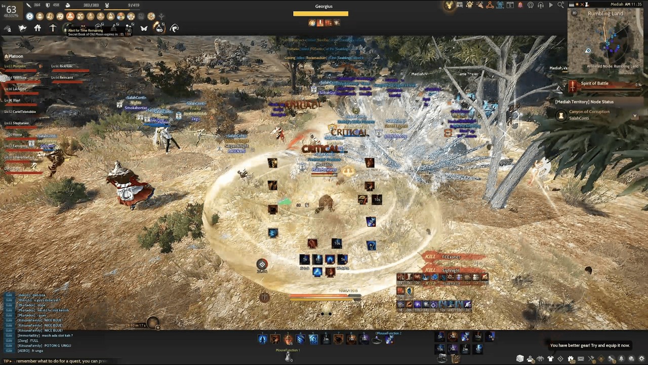 TeamSalahFokus Nodewar T2 Awk Mystic 3/1/2026 [JUST MUSIC NO SOUND]