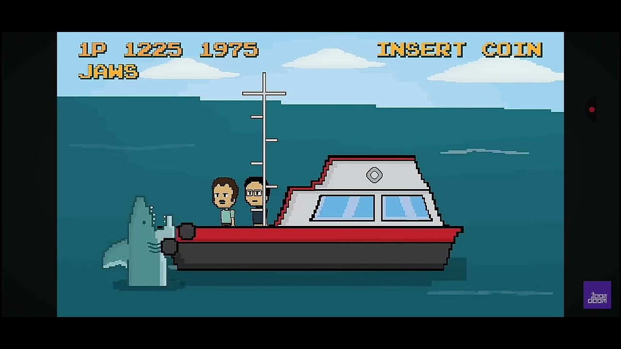 Yo mirando el juego: JAWS