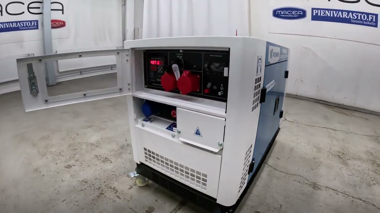 Diesel aggregaatti 17.5 kVa 50Hz 230/400V