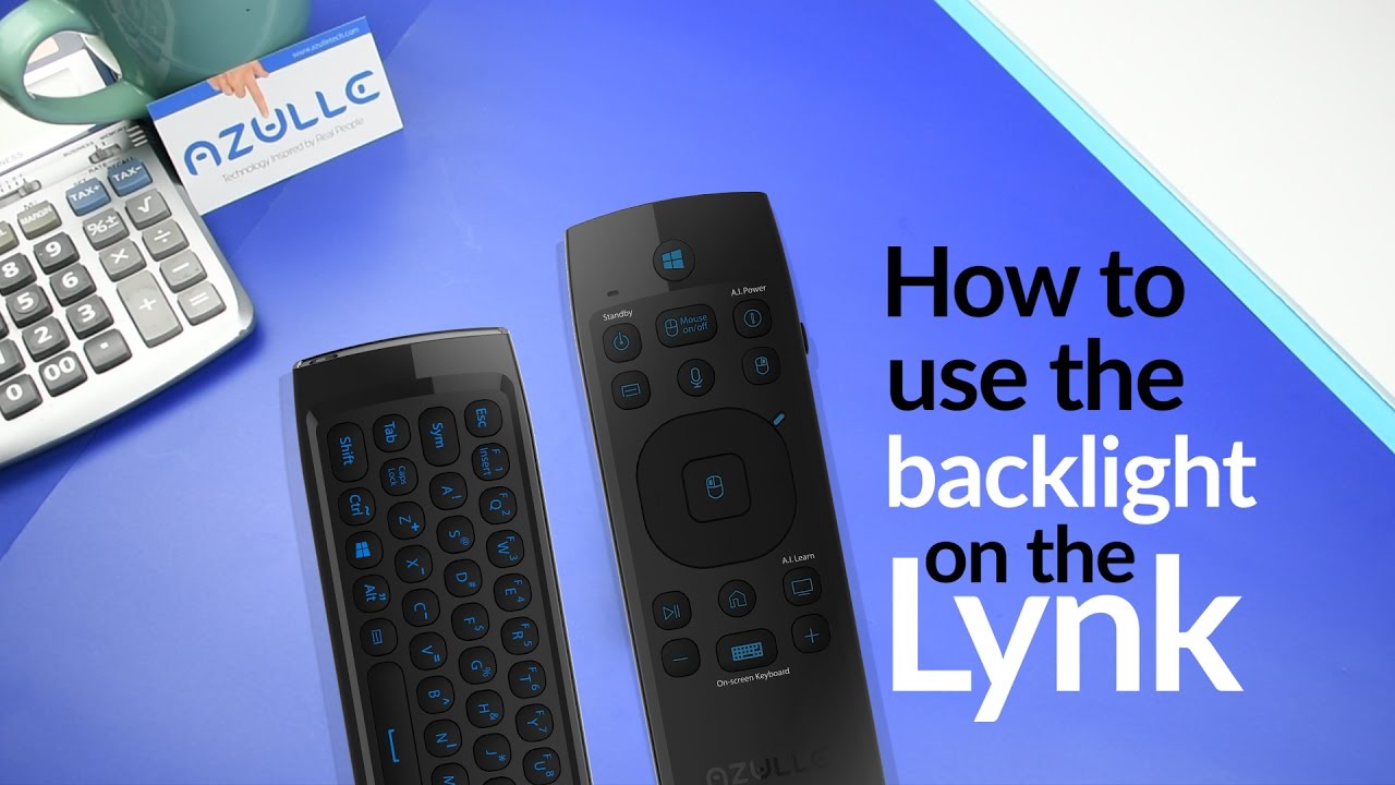 How to use the Back-light feature on The Lynk Remote