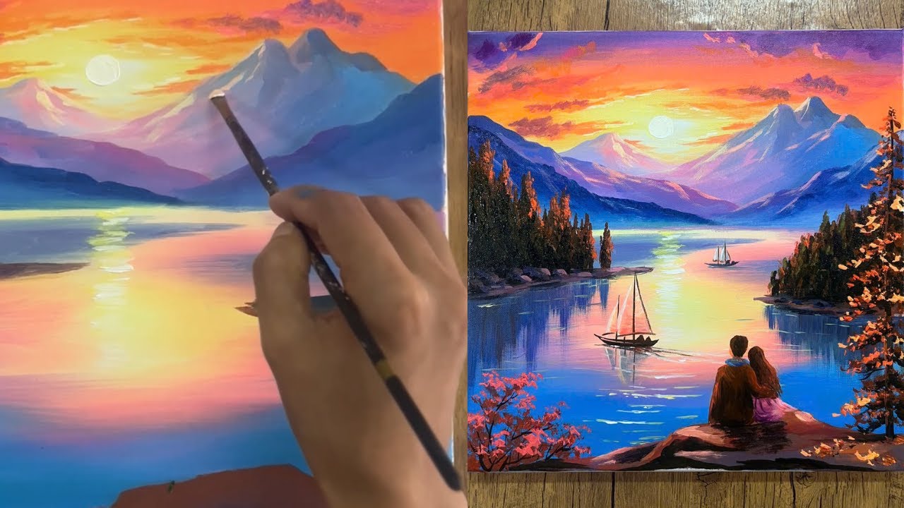 How to paint - Oil painting - Acrylic painting