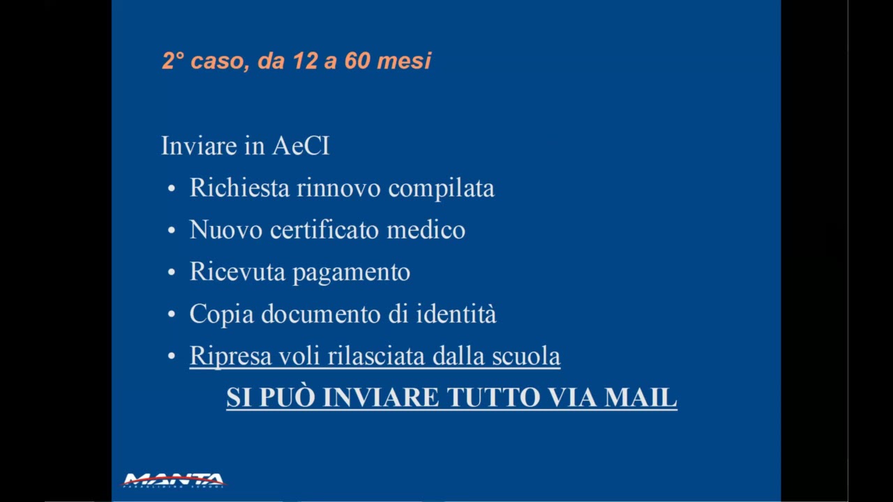 Rinnovo Attestato VDS
