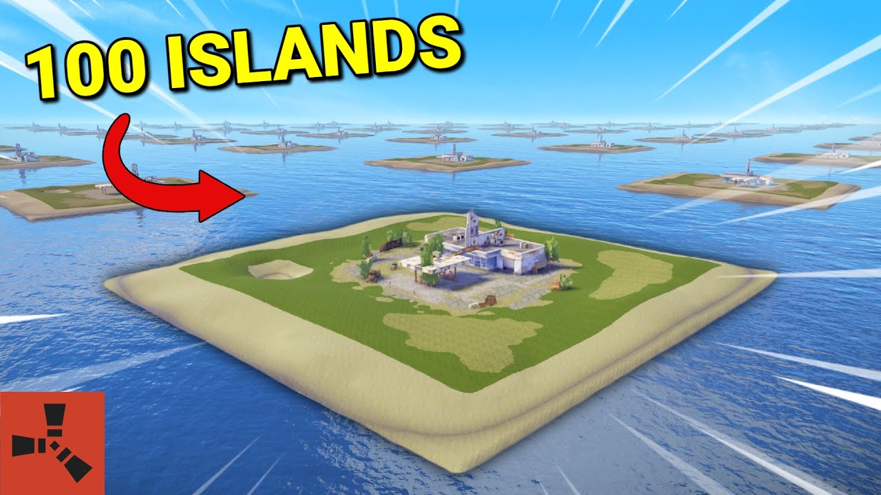 I Gave 100 Rust Players Their Own Island!