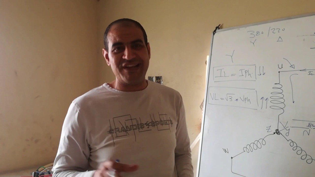 درس 13 توصيل محرك عملي ستار دلتا ج1