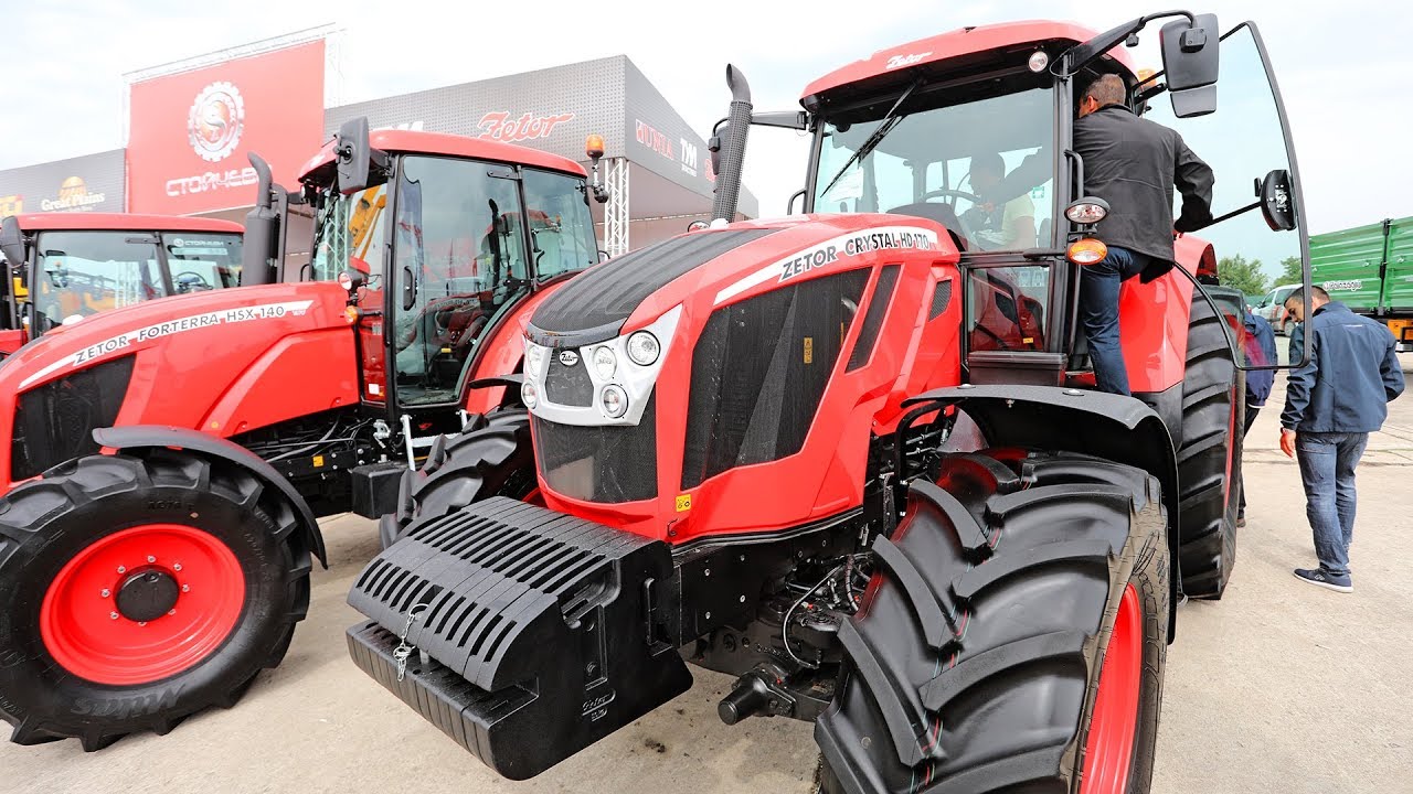 Трактор Zetor Crystal HD 170 - версия 2019 с премиера на БАТА АГРО