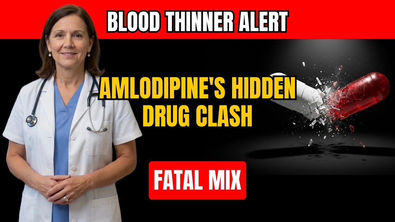 Blood Thinners + Amlodipine: 6 Dangerous Interactions Your Pharmacist Never Mentioned | Senior
