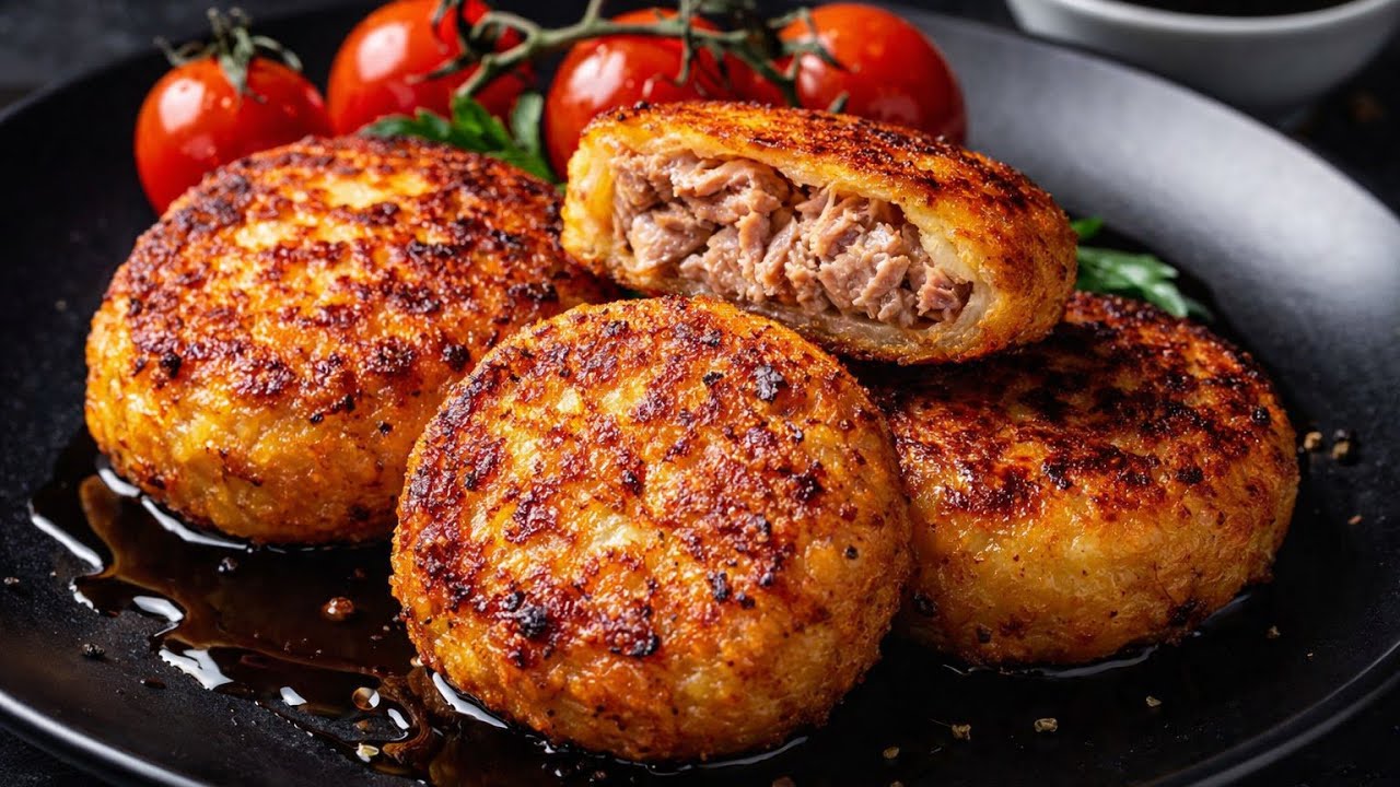 Haben Sie Thunfisch in Dosen, 2 Eier und Kartoffeln? Dieses Gericht wird alle sofort &uuml;berraschen!