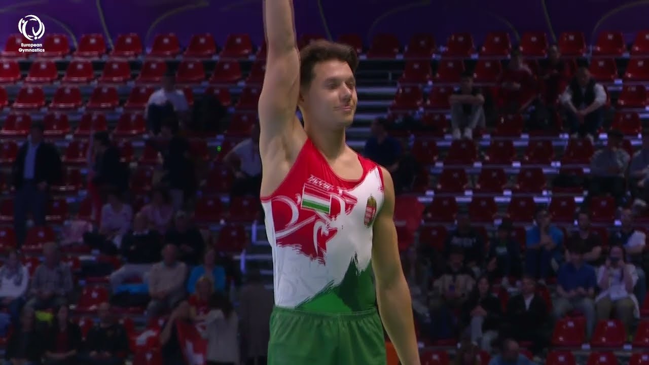 Krisztofer MESZAROS (HUN) - 2024 European bronze medallist, floor