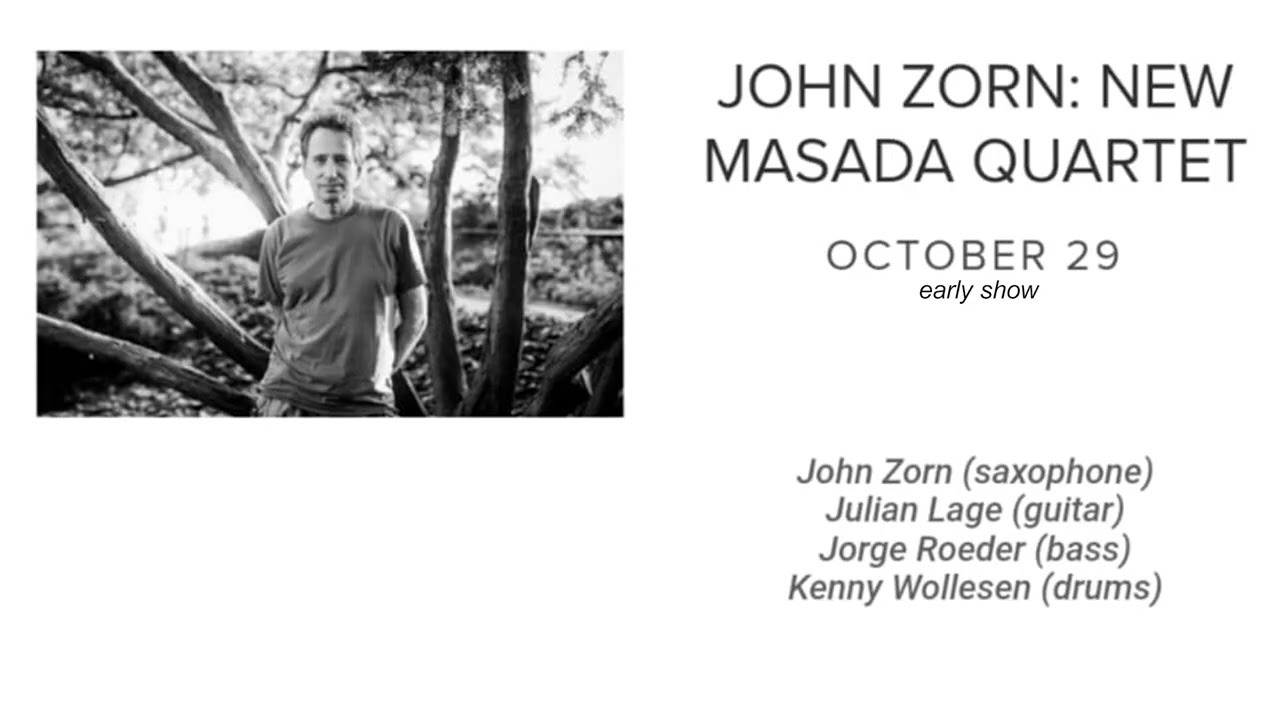 New Masada Quartet, Village Vanguard, 29 Oct 2019  (early show)