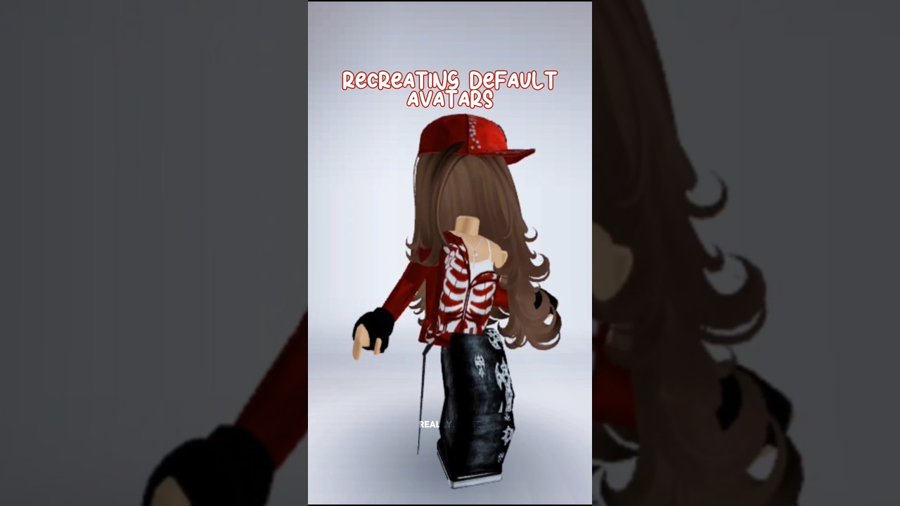 recreating default avatars | tc: &lrm;@VanilBean  | TW: bad outfits 💀 | #shorts
