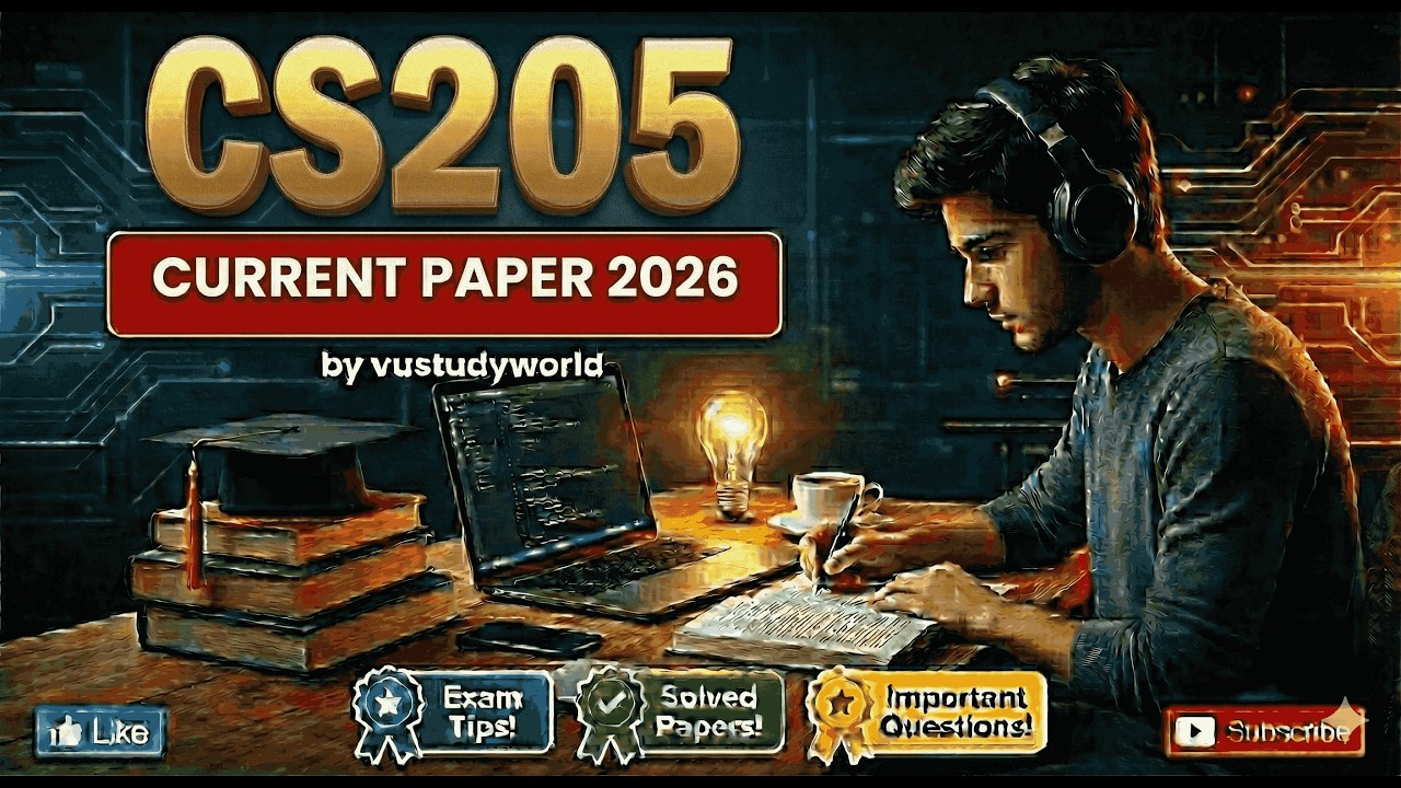 CS205 Final Term Current Paper 2026