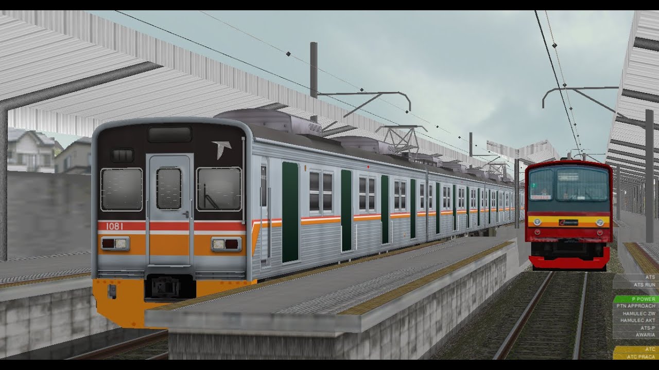 OpenBVE - KAI Commuter Loop Line (Nambo - Depok) - Toyo Rapid 1000 Series