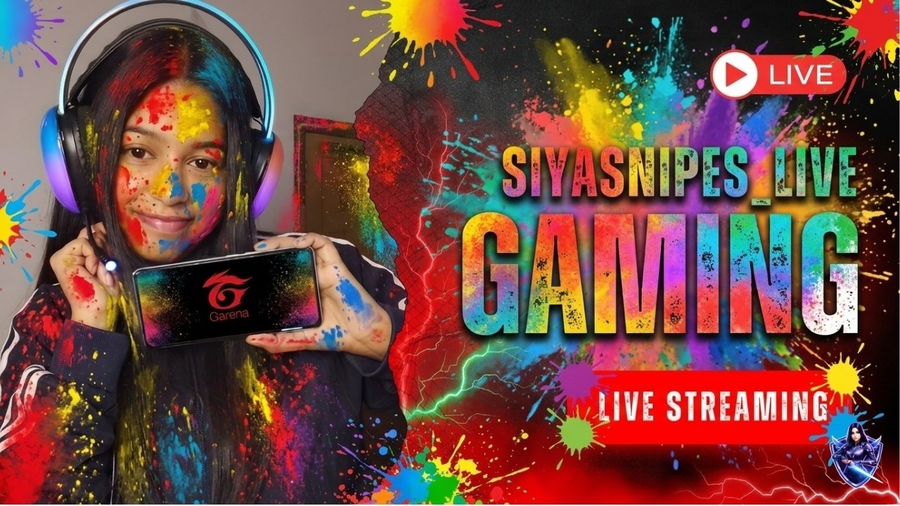 🎨Rangon Se Pehle RUSH 🎮 Holi Warmup Stream | SIYA LIVE