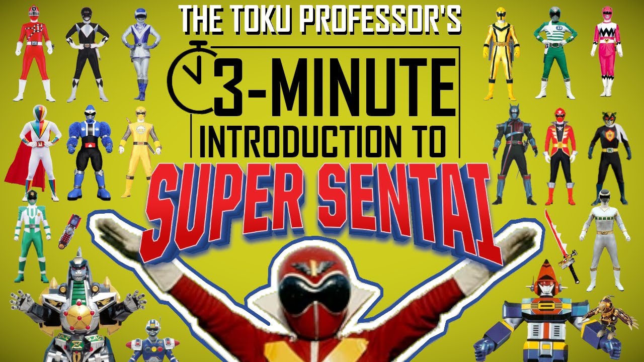 SUPER SENTAI: Сериал, ставший &laquo;Могучими рейнджерами&raquo; (3-минутное вступление)