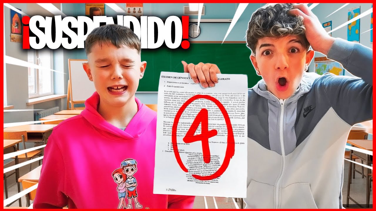 LA CHICA QUE ME GUSTA Y MI MEJOR AMIGO SACAN MALAS NOTAS!*se lia*