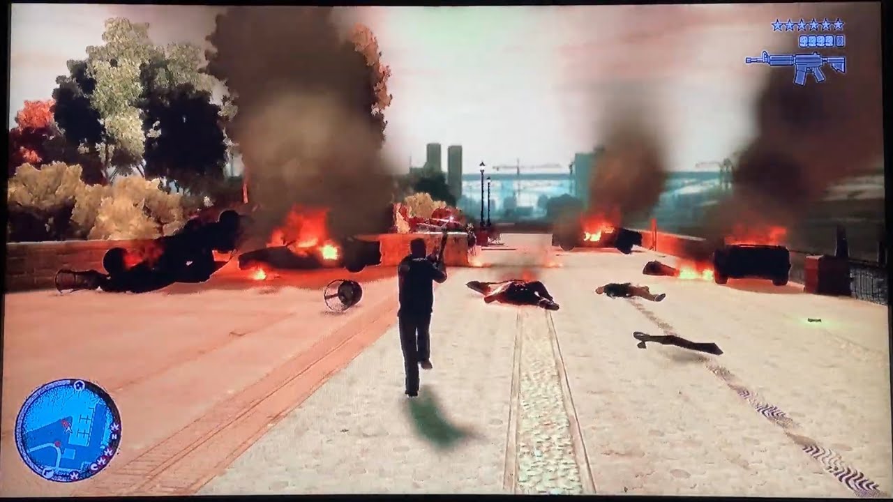 GTA TLAD - Chase and Rampage around Algonquin + 6 Star Rampage