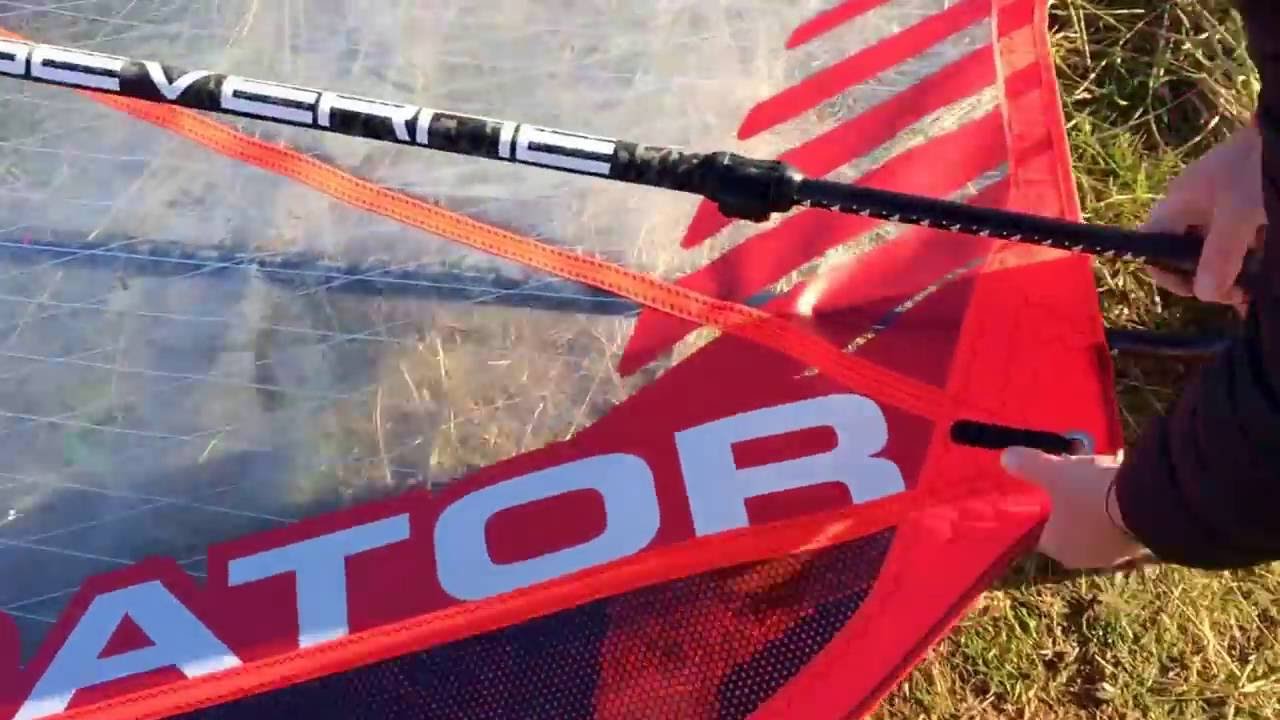 Rigging A 2017 Severne Gator Windsurf Sail - Severneshop.com