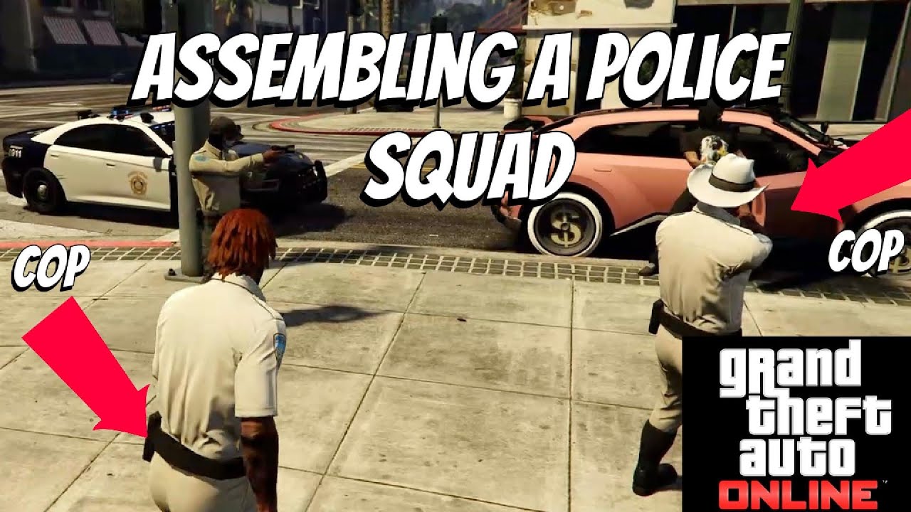 Assembling A Elite Police Squad While Roleplaying As A Officer | GTA Online