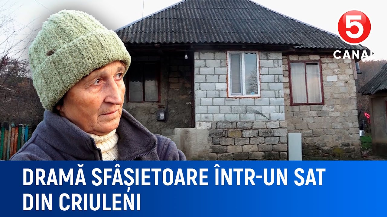 Dramă sfâșietoare într-un sat din Criuleni