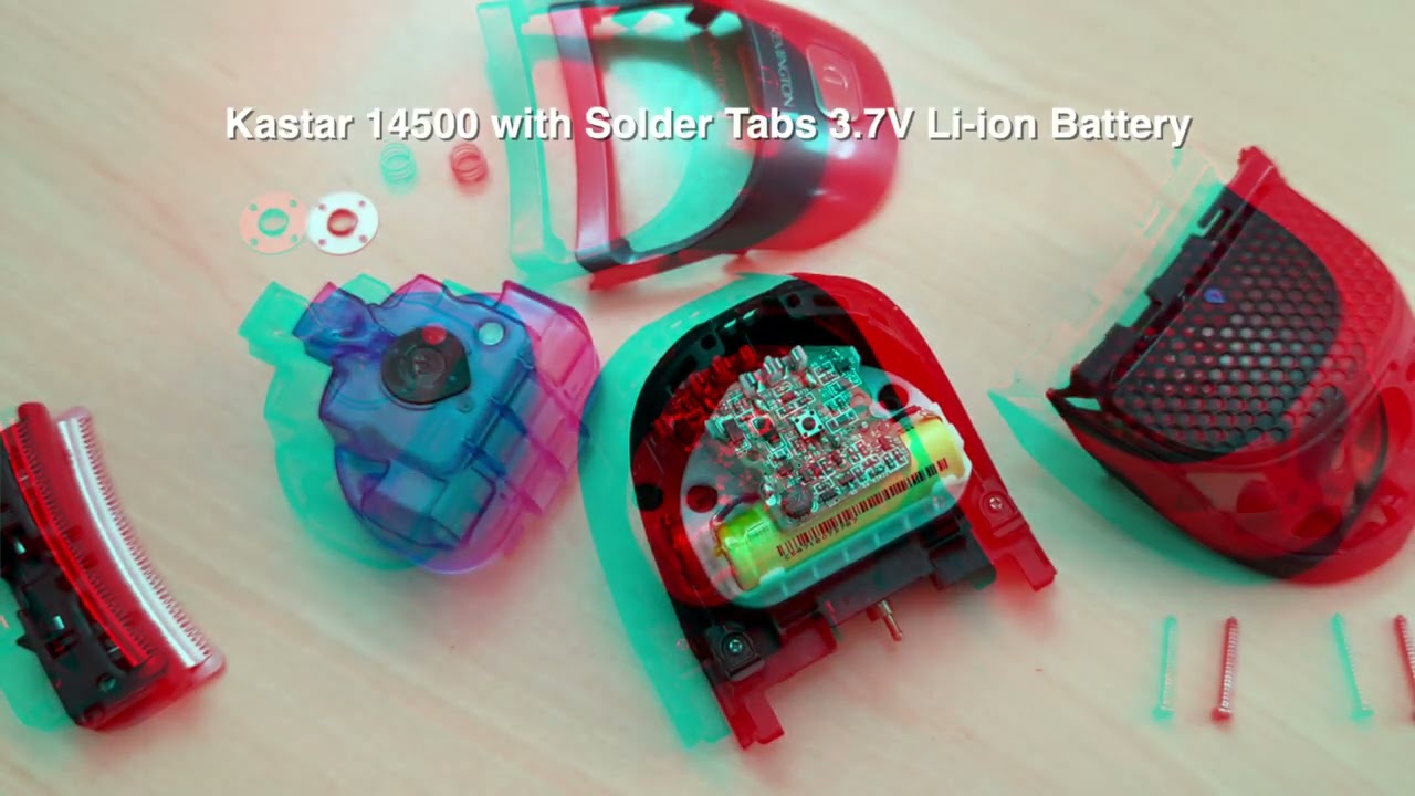 3D Show & Tell: Remington Shortcut (2017 model) Battery Replacement (Anaglyph Video)