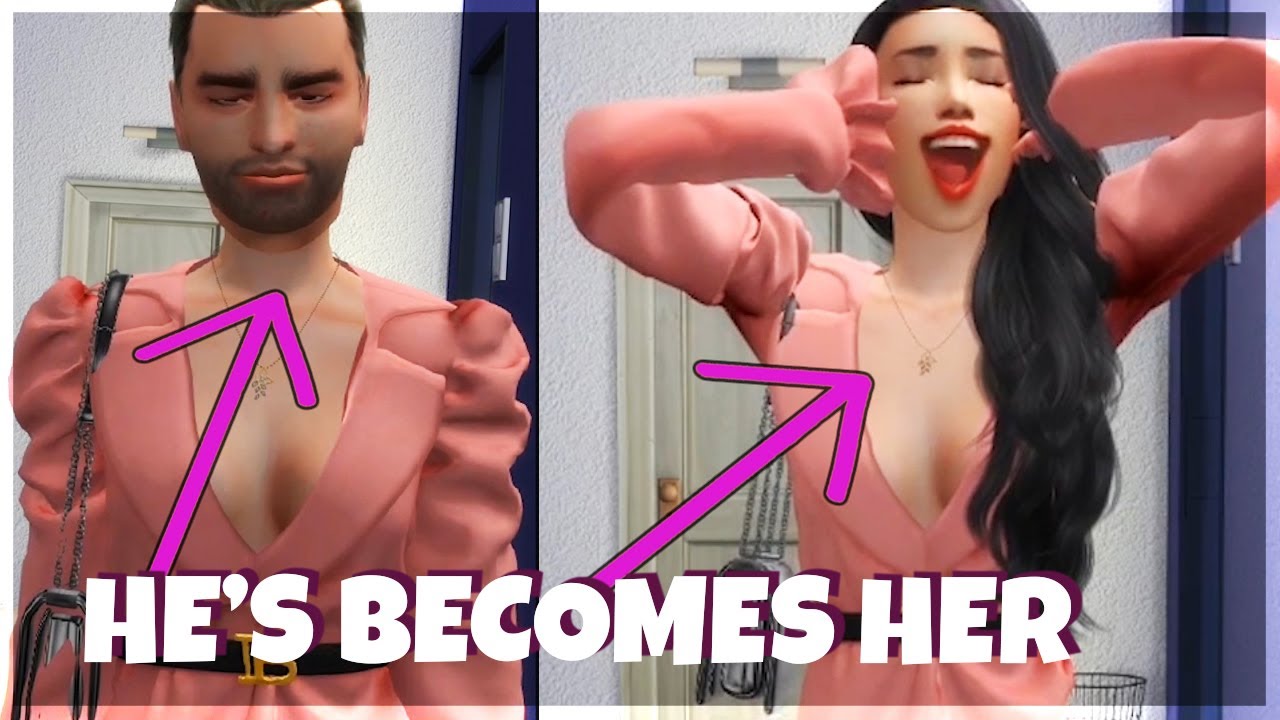 Turned Into A Women:👩‍💼TG MTF Transformation&Possession Stories | Sims 4