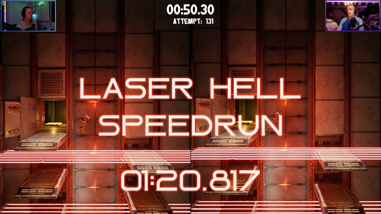 Split Fiction: Laser Hell Speedrun (Former PB) 01:20.817