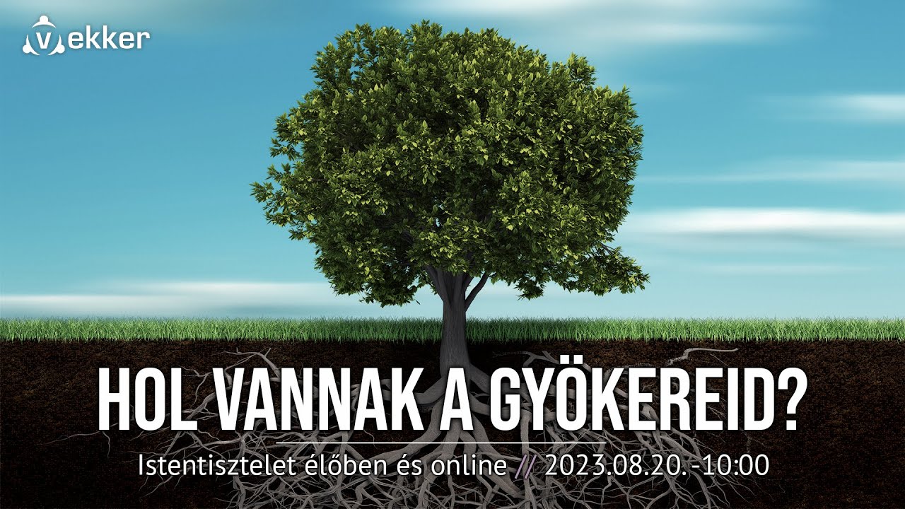HOL VANNAK A GYÖKEREID? - Fóris Tamás