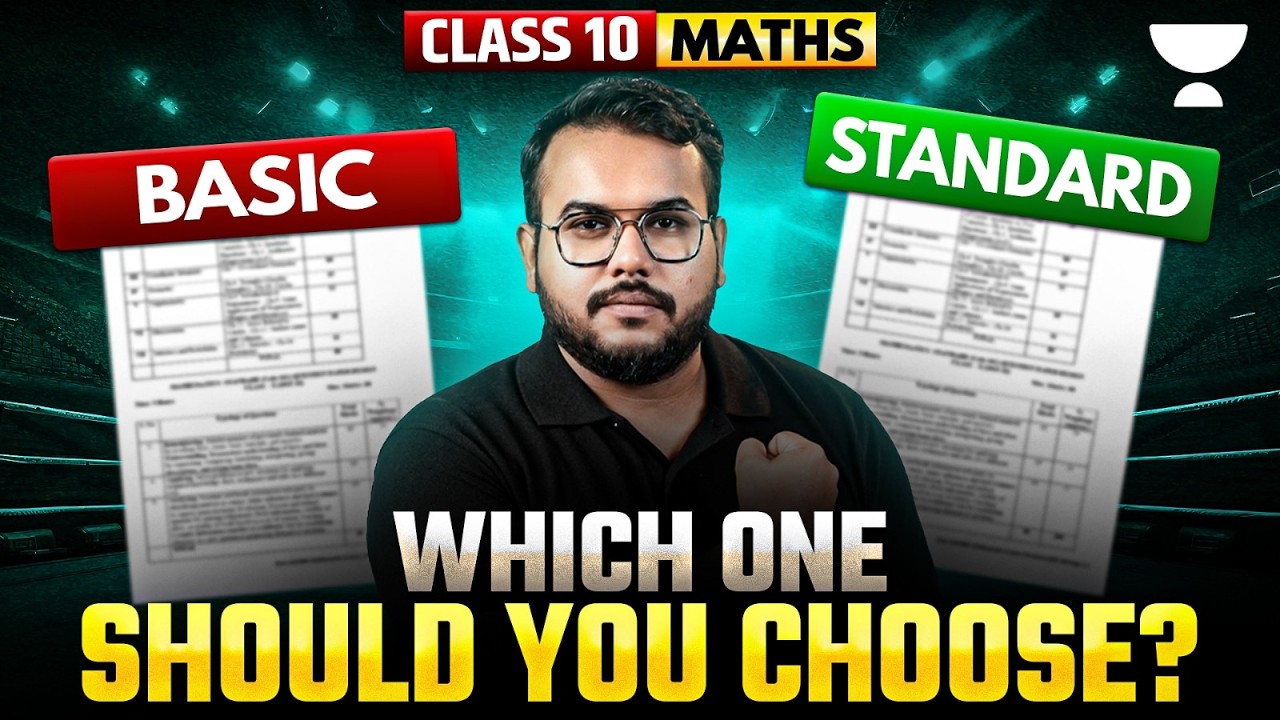 Standard vs Basic Maths Class 10 🔥 Full Comparison (2027 Guide) || Prem Sir
