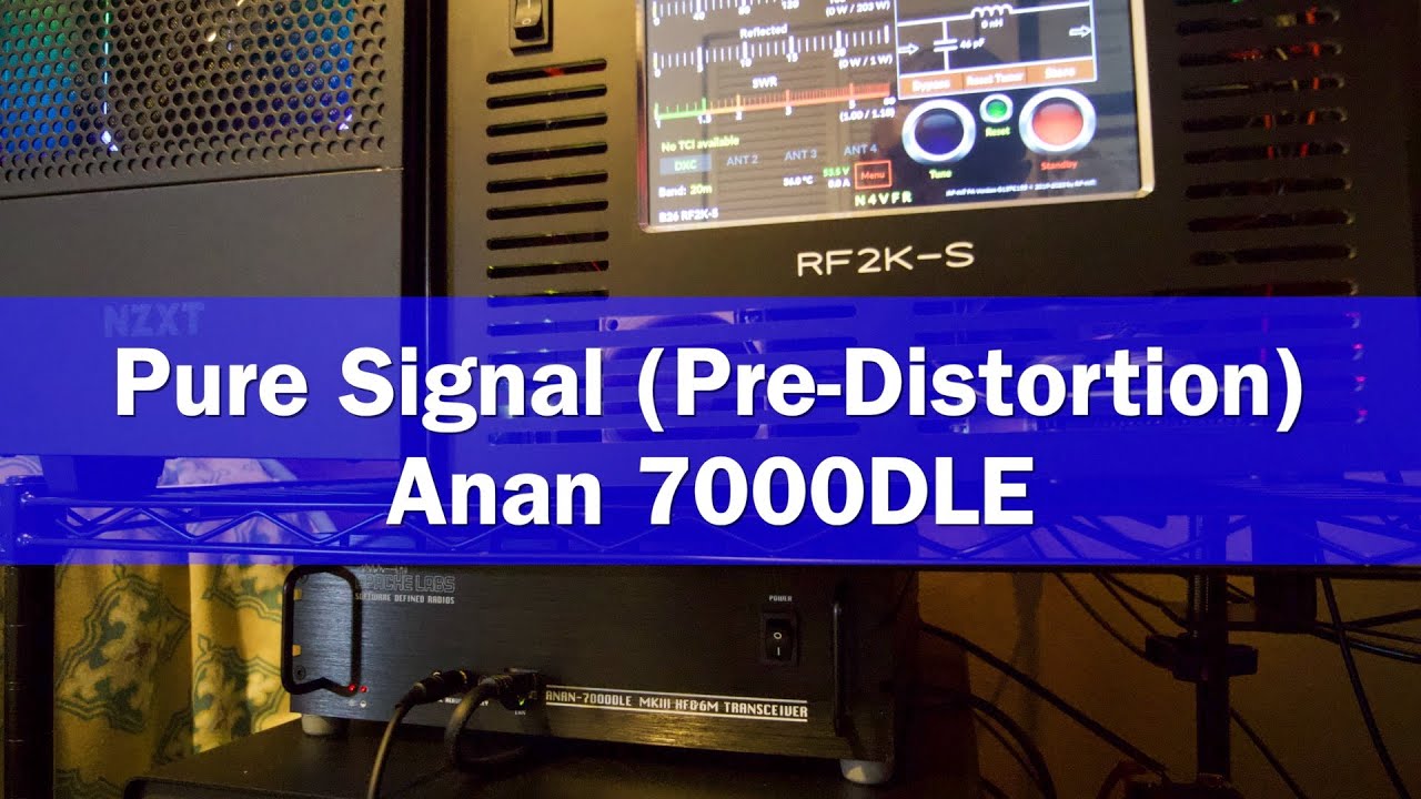 Настройка Pure Signal (до искажений) на усилителе Anan 7000DLE Mk3 | Как подключить Pure Signal |...
