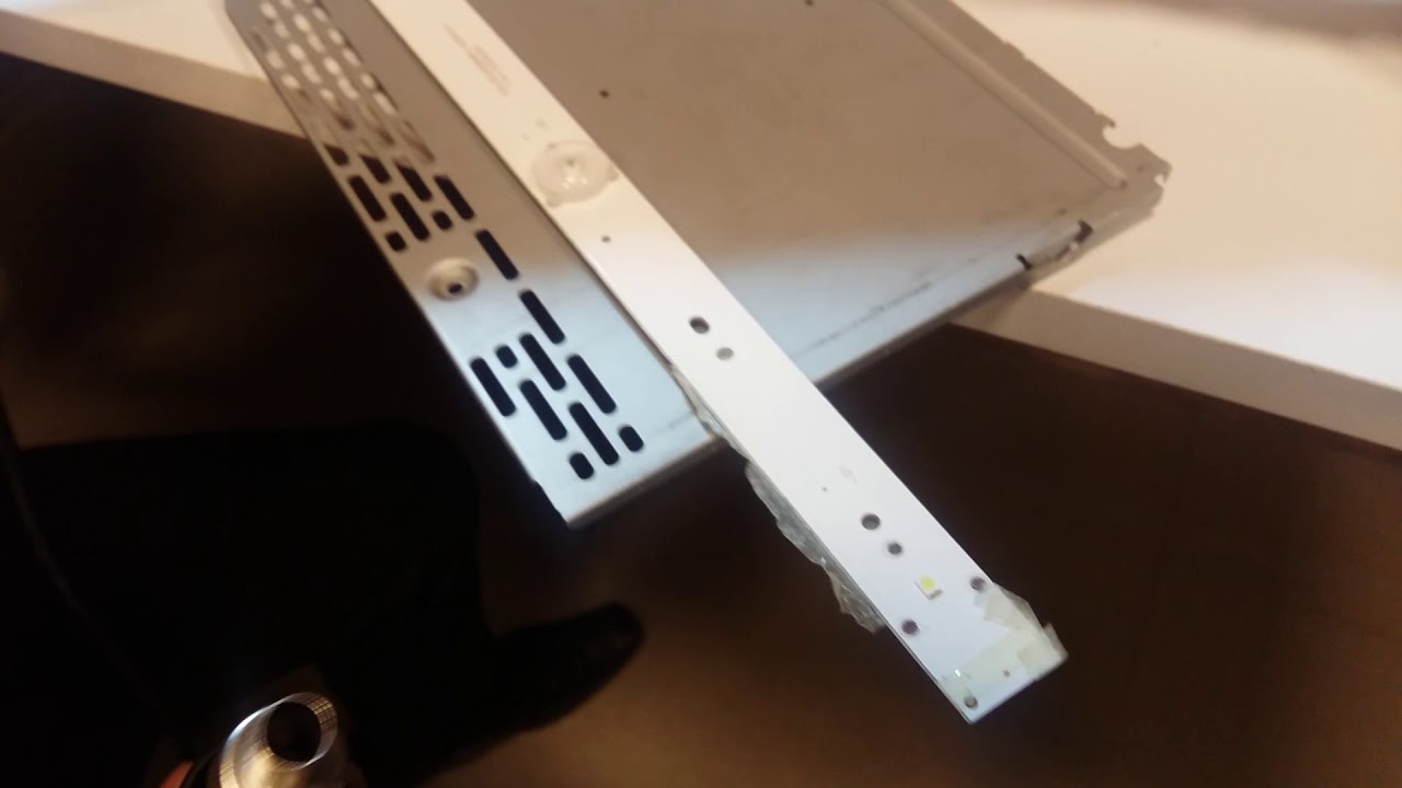 Cómo reparar tu tira de leds de pantallas tu mismo