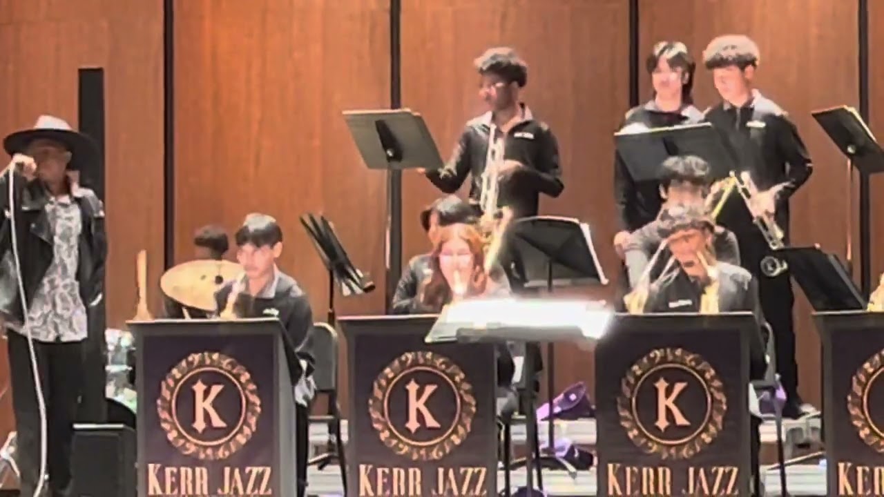 Kerr Jazz Band 1 Fall Performance on Thursday, October 26th 2023