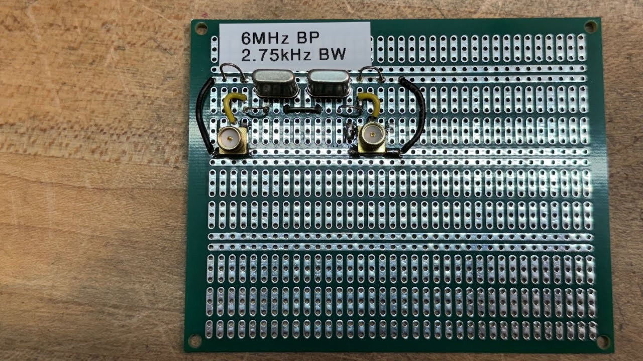 #2000 6 MHz BandPass Xtal Filter