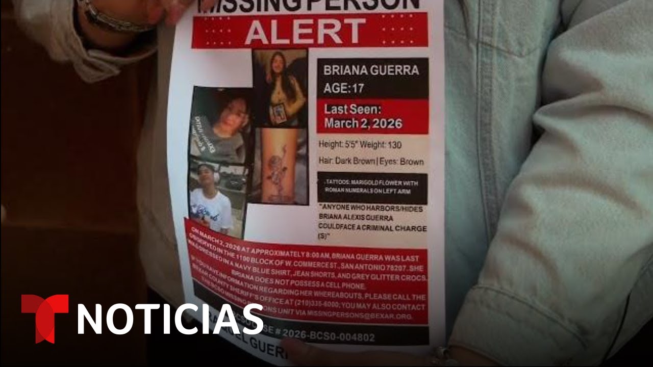 Reportan desaparición de joven hispana en San Antonio | Noticias Telemundo