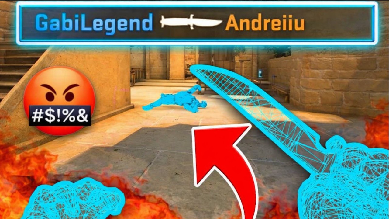 AM TROLLAT UN YOUTUBER PE CS2 CU WALLHACK SI S-A ENERVAT !!