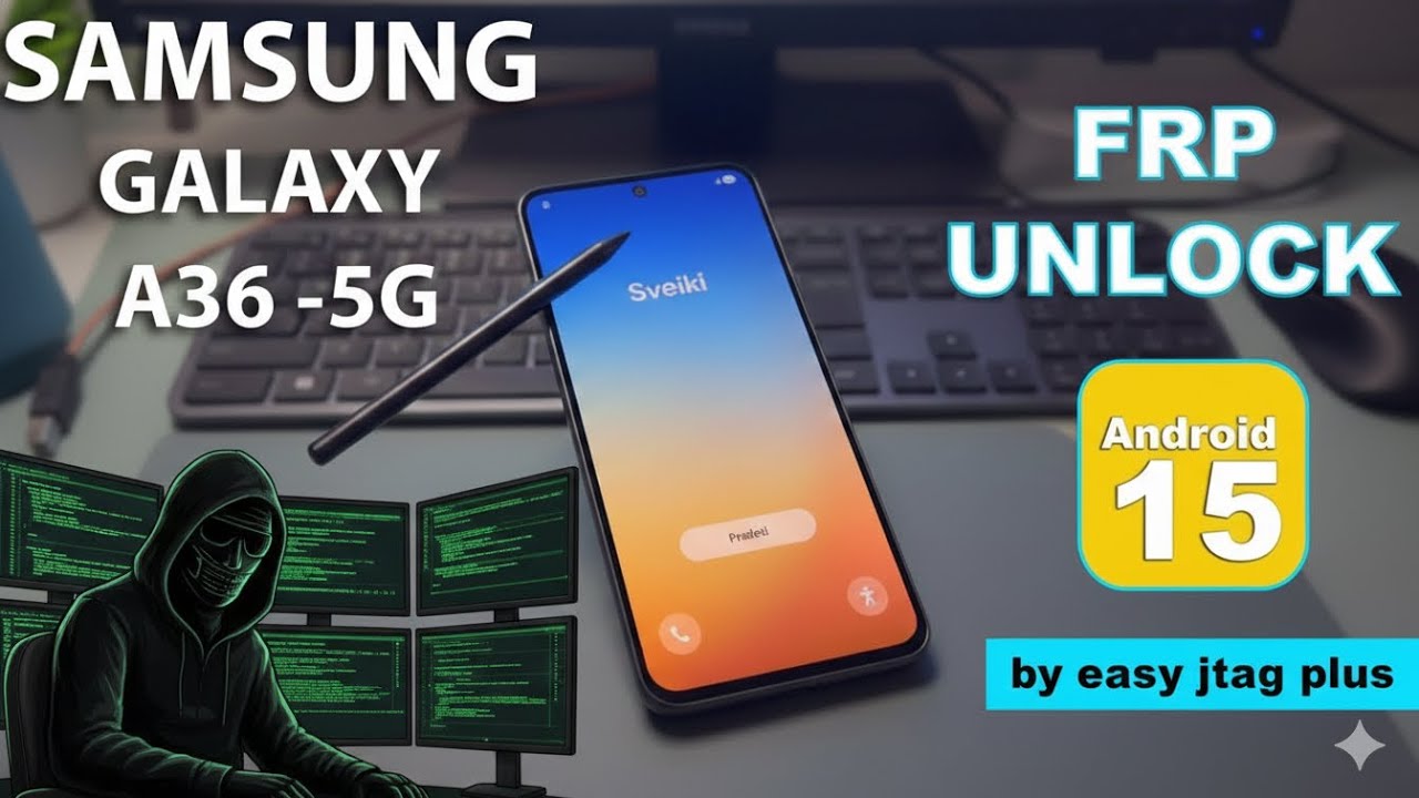 Como Desbloquear Conta Google Samsung A36 Androide 15/16