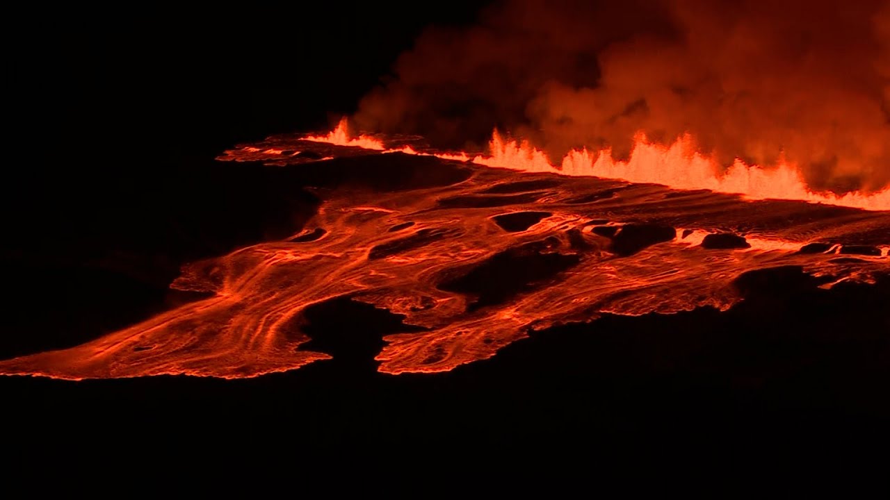 Eldgos á Reykjanesskaga 8. febrúar 2024