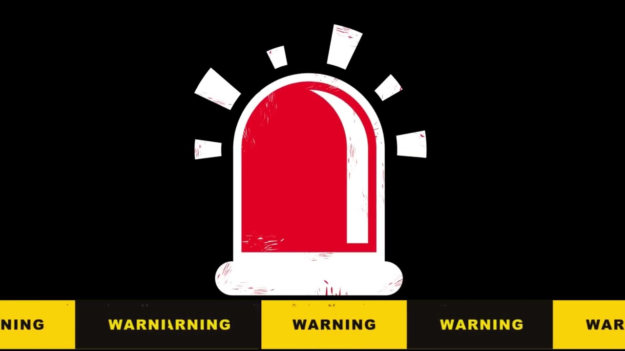 Danger Warning Alarm Sound | Loud Emergency Siren | High Alert Sound Effect