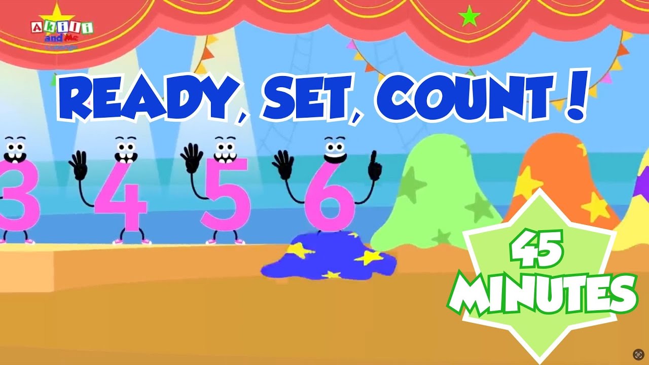 LIVESTREAM 🔴🎬 | Ready, Set, COUNT!! Easy as 1,2,3 | Learn to Count with Akili