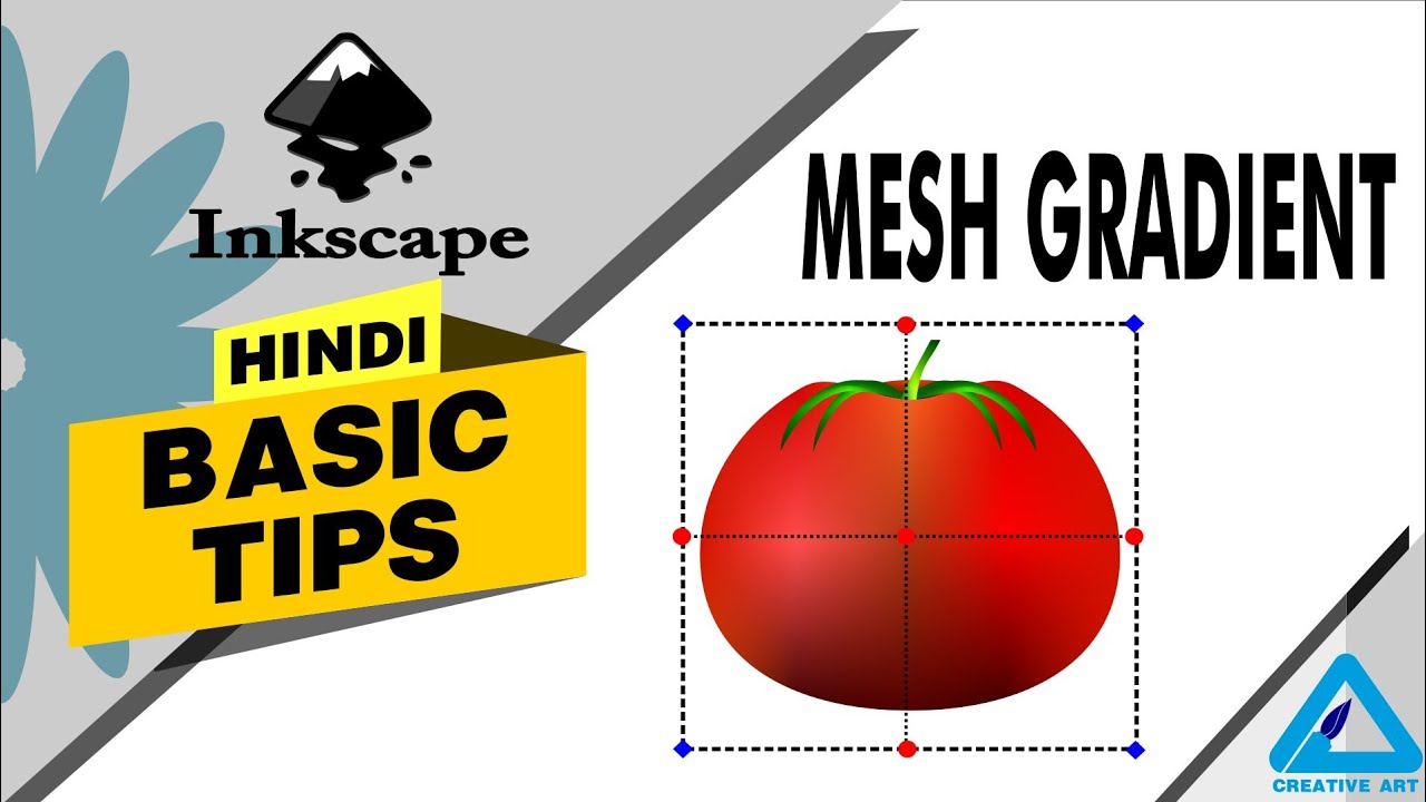 Inkscape Basic Hindi | Mesh Gradient