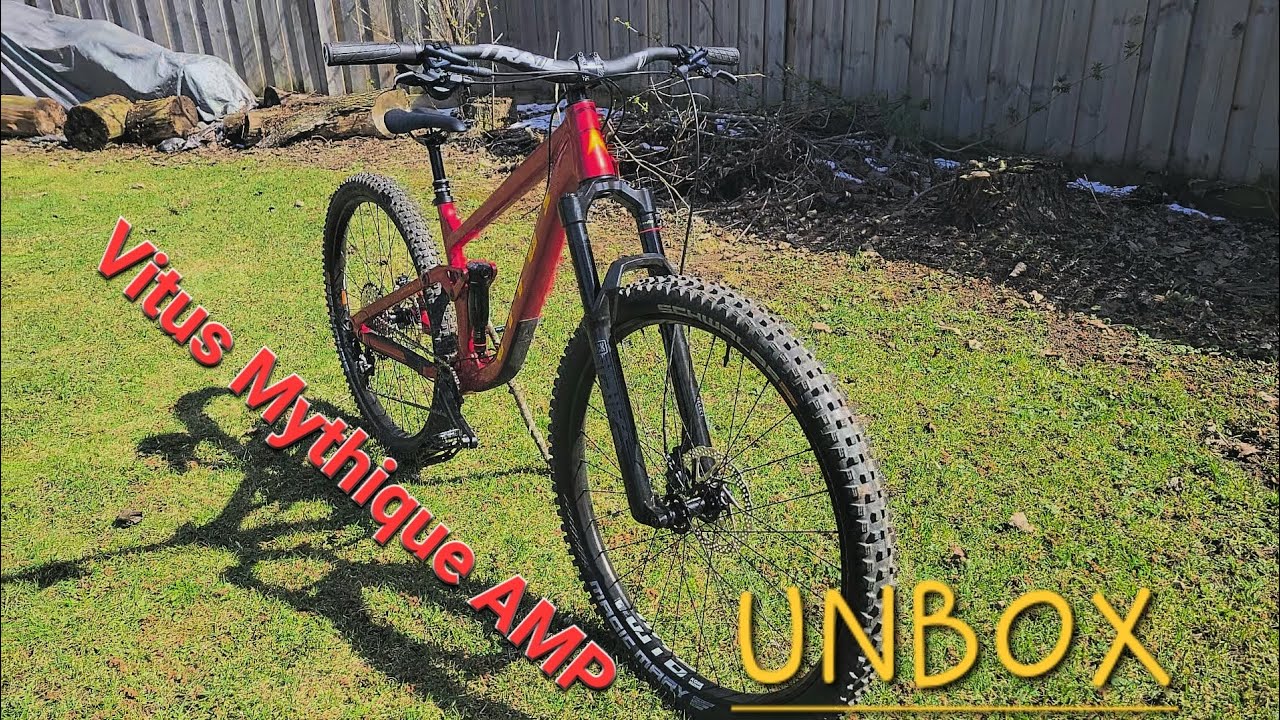 2023 Vitus Mythique AMP -- unbox, specs, and build