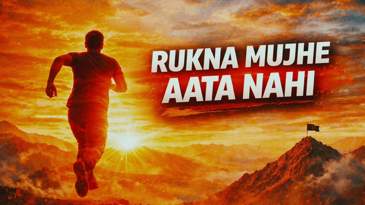 Rukna Mujhe Aata Nahi | Motivational Song | Mission Success | Zidd | Educational Motivational Song 