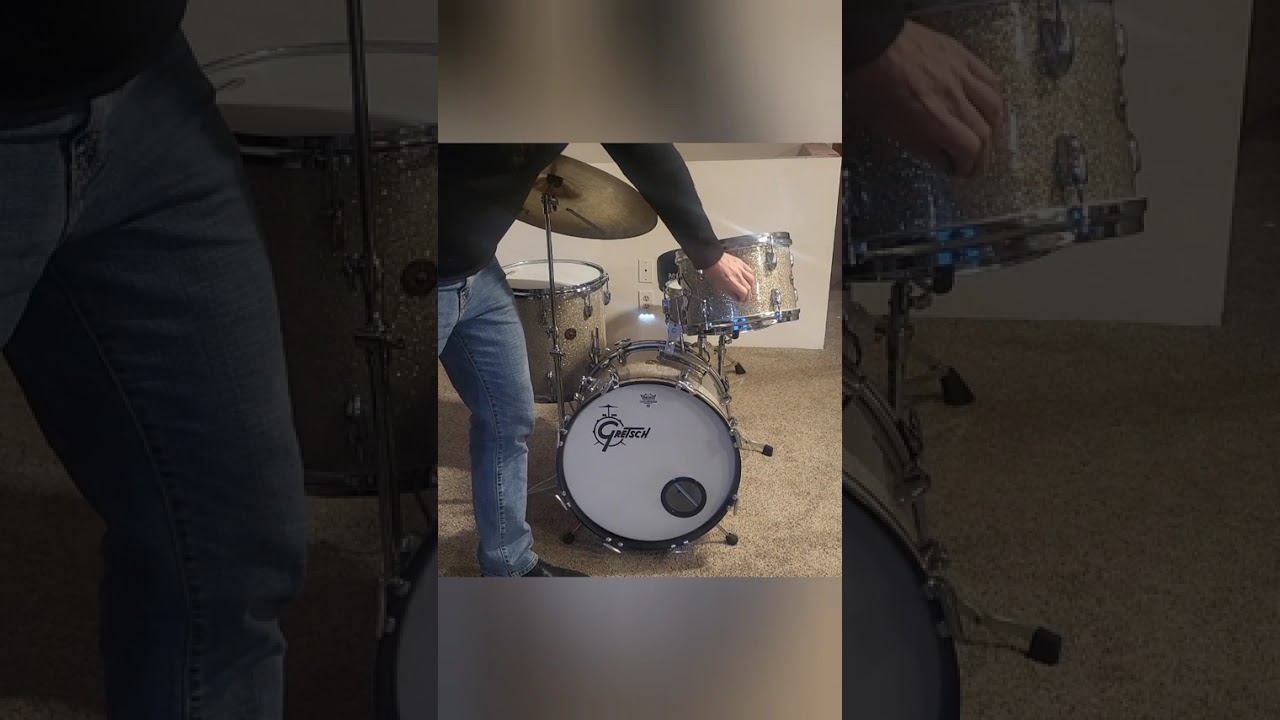My new 1963 Gretsch Round Badge Bop Kit