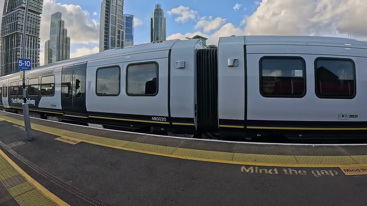 Class 455, London waterloo to woking