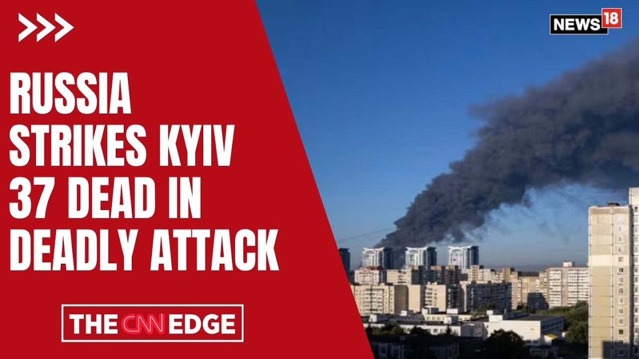 Смертоносная ракетная и дроновая атака России на Киев: удары по жилым районам, есть погибшие | N18G